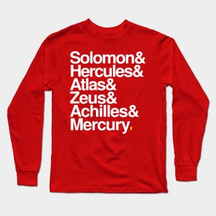 Words of the Immortals Long Sleeve T-Shirt